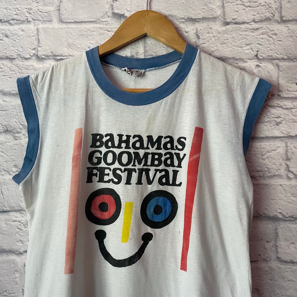 70s Bahamas Goombay Festival True Vintage T-shirt RARE - Picture 6 of 7